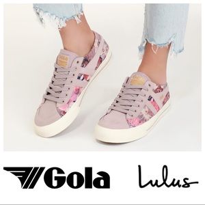 Gola | Quota II Liberty Floral Leather Sneakers
